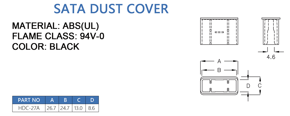 Dust cover HDC-27A